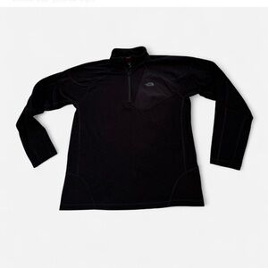 The North Face Men's Black Performance Jacket quarter zip